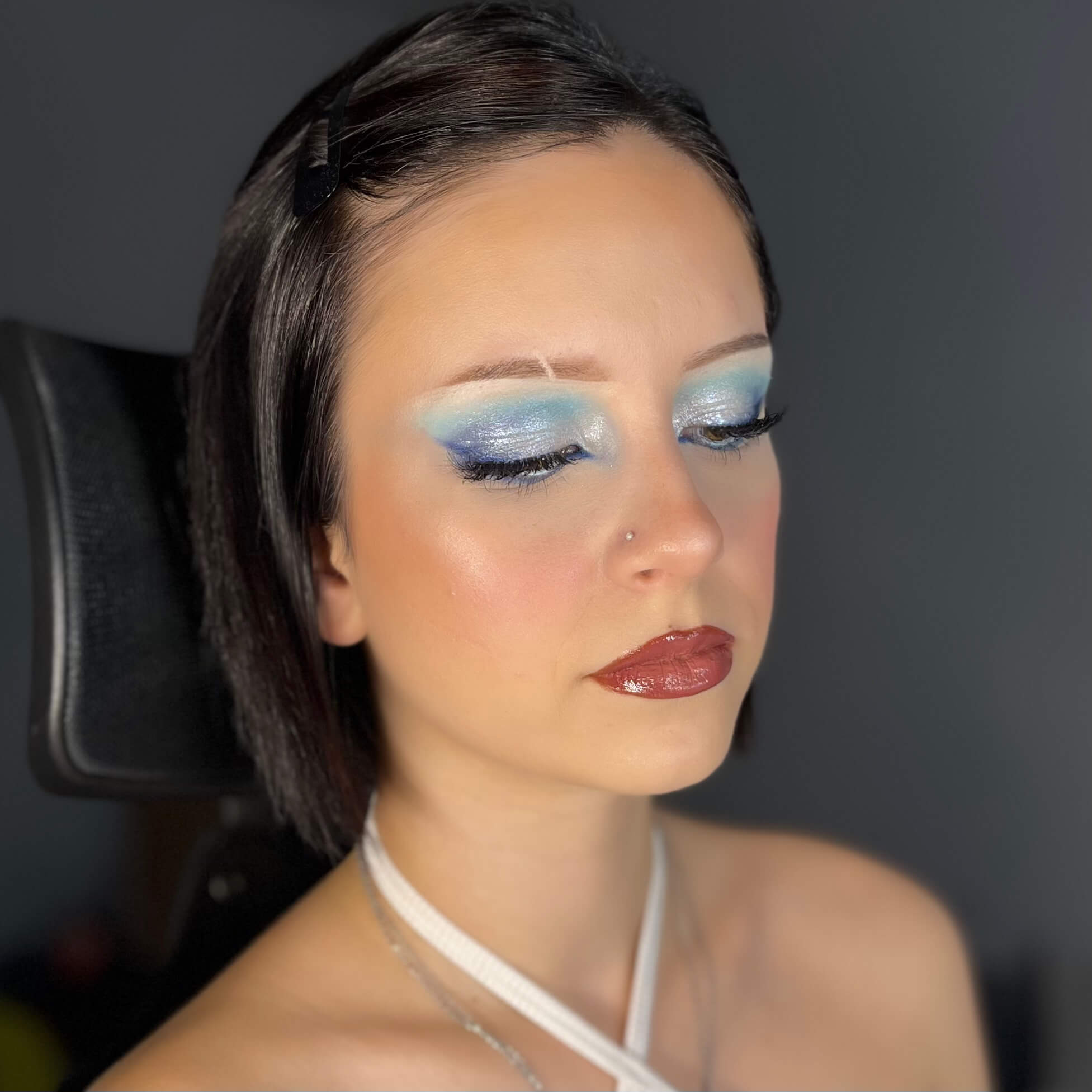 Colorful makeup look 1