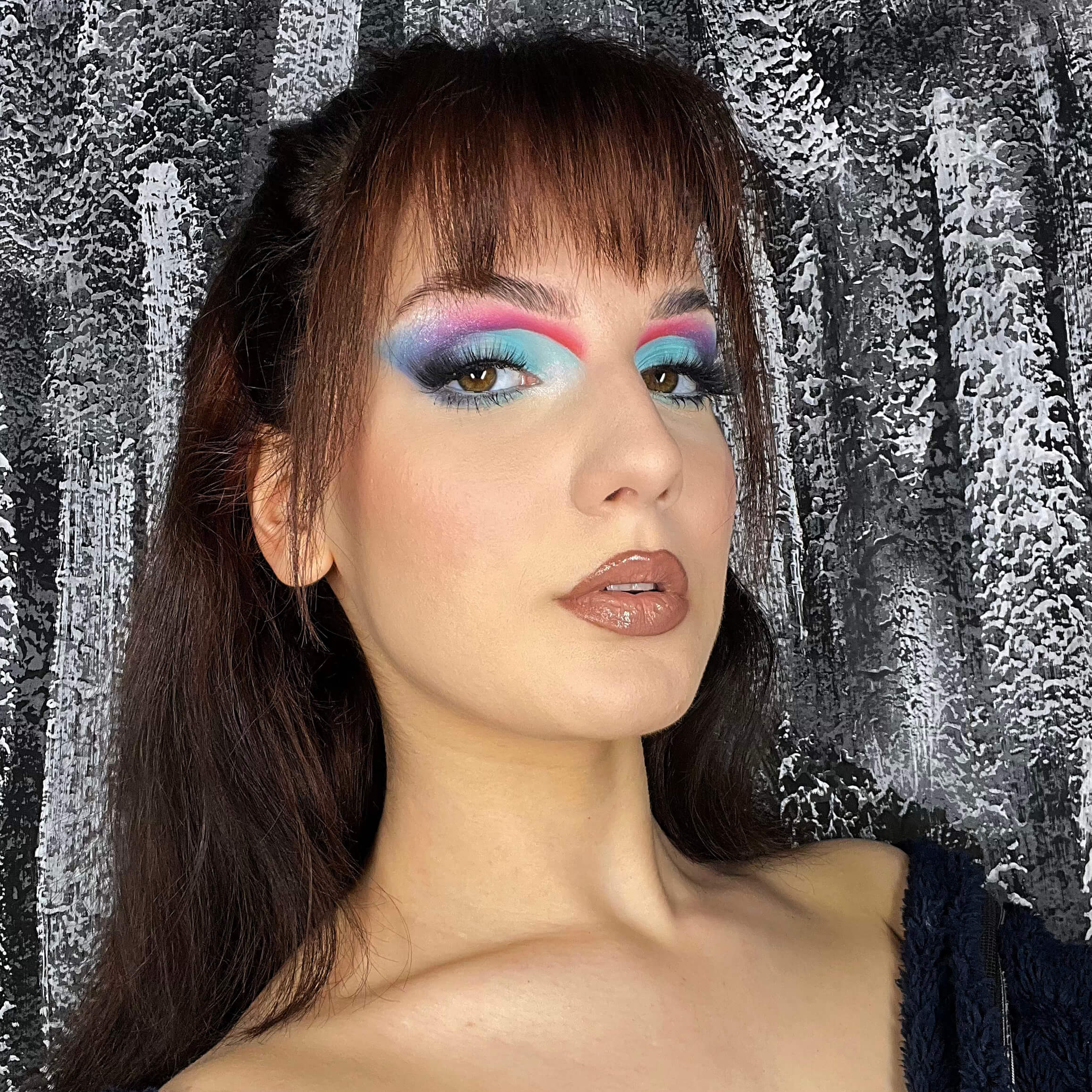 Colorful makeup look 6