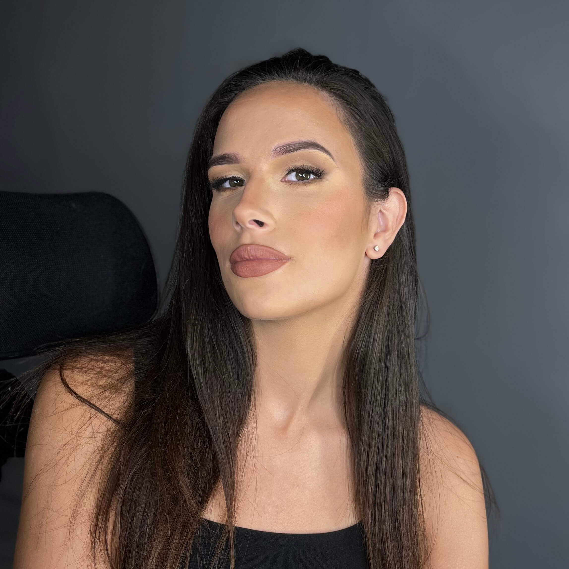 Natural glam look 5